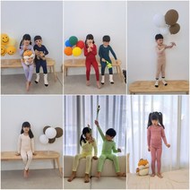 유아히트텍 아기내복 발열내의 기모 아동 어린이 겨울 실내복