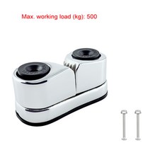 낚시배 고무 보트 민물 콤비 뗏목 두꺼운 요트 카누 보트 캠 클리트 316 스테인레스 스틸 3-12mm 로프 용, 한개옵션0