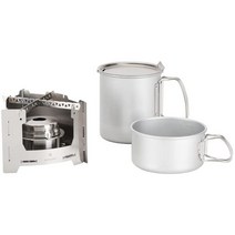 스노우 피크 강염버너 스토브 캠핑쿠커 코펠 세트