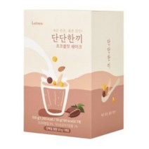 레씨 단단한끼 쉐이크 초코볼맛 단백질쉐이크, 350g, 6개