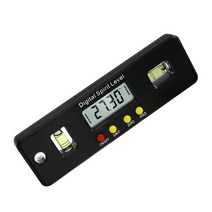 디지털수평계 수평자 전자 수평대 미니 수평기 경사계 150mm, 0-150 디지털 수평 눈금자
