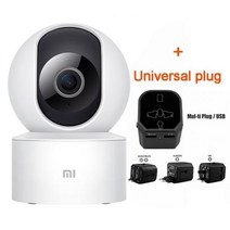 Xiaomi Mi 스마트 카메라 SE 360 PTZ 1080P HD 베이비 감시 WiFi 웹캠 적외선 야간 시계 AI 휴머노이드 감, 04 With Universal Plug