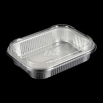 [두레] 은박 SR2-79GM 900개/ 코스트코 이마트 트레이더스 밀키트 포장 용기 트레이 알루미늄 사각 일회용 경냄비 만두 딤섬 과일 떡 피크닉 직화 그릴 인덕션 전자레인지용, 용기만 (900개)