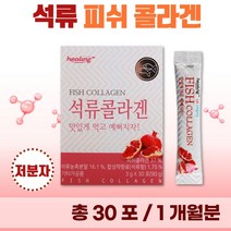 스틱형 저분자 석류 피쉬 콜라겐 분말 30포 1개월분 . 젤텍사 피쉬콜라겐 어린 콜라겐 1000 달톤 여성 미인 미녀 20대 30대 콜라젠 피시 어류 천연 석류즙, 2통(60포), 90g, 1개
