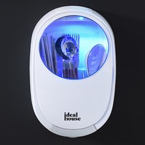 분리세척 및 보관이 편리한 대용량 3단 보관함 UVC 멀티 수저 살균기, 핑크