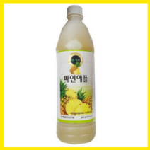 청솔 파인애플 음료베이스 835ml / 과일원액, 4개