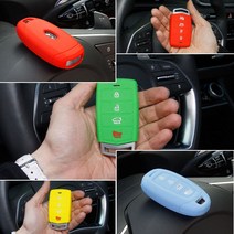 모터스파이현대차 키케이스 펠리세이드 I40 에쿠스 코나 베뉴, 08. 브라운, A TYPE 01.(중신형4버튼)