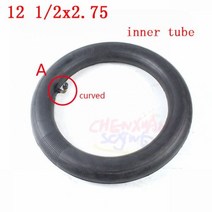뜨거운 판매 좋은 품질 12 1/2X2.75 내부 튜브 외부 타이어 MX350 MX400 스쿠터 12 인치 49cc 오토바이 미니 먼지 자전거 타이어, inner tube A
