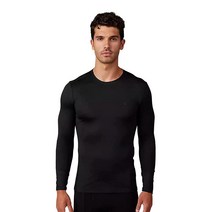 폭스레이싱 Fox Racing 남성용 표준 TECBASE 긴소매 셔츠 블랙 스몰 가성비 추천 미국직구