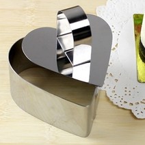 슈가베이킹 플런저 쿠키커터 슈가크래프트 고명틀 베이킹틀 야채모양틀, 32 소형무스링(하트)