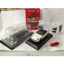 페라리 488 피규어 페라리 엠블럼Kyosho 1:64 Ferrari 458 599xx FF 488 512 조립 컬렉터 에디션 금속 모형, 01 White California