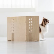 까비 자작 미니 파티션 애견 고양이 강아지 배변 가림막 울타리 펜스, 까비잎새(600)