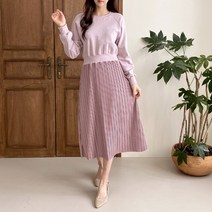 수키 [수키] 주름 시보리 원피스 1094206