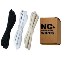 GGT Tiger 고무신발끈 3세트+NC 신발물티슈(12개입)