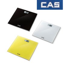 SCALE 심플 카스 디지털 체중계 전자저울 강화유리 180Kg까지 블랙 화이트 옐로우 3종