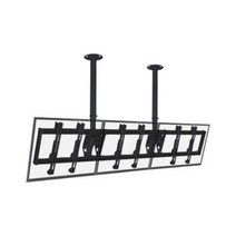 k88E할인3Ys642a N151 LED 천정걸이 브라켓 멀티비젼((블랙)32형3대) 멀티비젼브라켓 팝인팝아웃 멀티비젼 멀티TV브라켓 가성비좋은 TV브라켓 티비거치대 천정형브라켓, 블랙