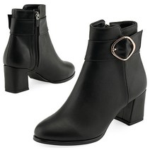 SPUR스퍼 앵클부츠 MF9048 Slim fit belt boots