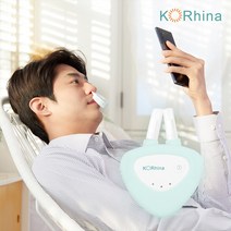 국산 스마트 비염치료기 레이저 조사기 어플지원 코라이나, 코라이나 비염치료기_민트