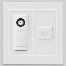 [바보사랑] 전화통신 광대역 CATV-UNIT+8P 2개용 2방 일신전기