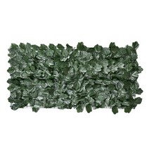 울타리휀스 전원주택 담장 가리게 철망 울타리 견사 가림막 팬스 인공 녹색 잎 정원 uv, b