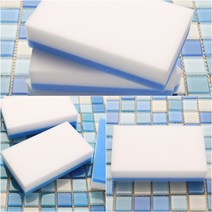 3P 우레탄 스펀지클리너 (12.5X7.5CM) 세제없는수세미 설겆이수세미