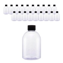 카페로메오 더치병 300ml 투명용기(종형) 20P 더치커피병 페트병 커피병