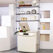 프라임행거 [프라임행거] 더블김치냉장고3단선반, /없음