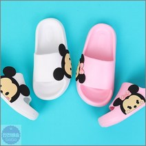 디즈니 슬리퍼 미키마우스 미니마우스 EVA 실내화 여름샌들 유아 아동 어린이 키즈