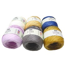 리네아 레터 뜨개실 가방 종이 여름 소품, 808