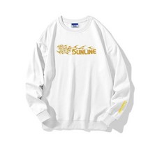 봄 가을 낚시복 낚시용바지 선상 가능성 바람막이 새로운 SUNLINE 따뜻한 낚시 의류 방한 스웨터 긴 소매, 04 S2 White