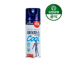 유한양행 해피홈 쿨 에어파스 에어로솔 200ml, 단품