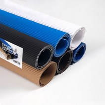 PaperPhant 컬러 골판지 Corrugated Cardboard, 50cm X 35cm(4절) 6컬러 (B타입) 12매
