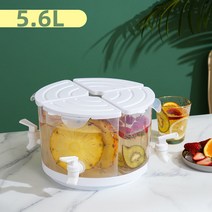 LEY 대용량 냉장고 냉수 포트, 5.6L