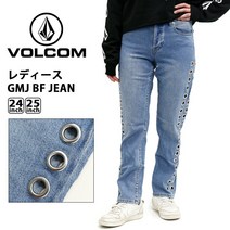 볼콤 여성 보텀스 VOLCOM B1931807 GMJ BF JEAN 청바지 데님 봄 여름 가을 겨울 모델