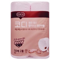코디 행주 대신 빨아쓰는 행주타월 50매x2롤, 50매 2롤, 2개