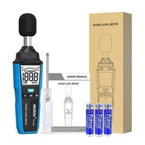 소음측정기 디지털 데시벨 소음 측정기 사운드 레벨 USB 데이터 연결 30130dB 테스트