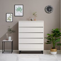 타이탄 ABS B 5단1000 H 서랍장, 화이트 /