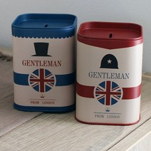 [바보사랑] 젠틀맨 저금통, 색상:레드브라운