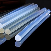 글루스틱 무독성 투명 7mm X100mm 핫멜트 접착제 스틱 DIY, 04 7pc 7x100mm