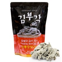 지구마을 전통영양간식 서천김 수제 찹쌀 김부각 50g, 10봉