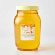 꿀며든다 아카시아꿀 천연벌꿀 숙성꿀 2.4kg
