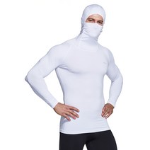 테슬라 기모 내의 내복 언더레이어 바라클라바 긴팔 TM-YUH58