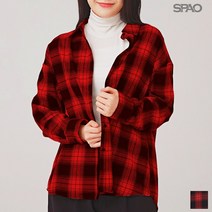 스파오 스파오(SPAO) (QR) 플란넬 체크 셔츠_SPYC94VG91