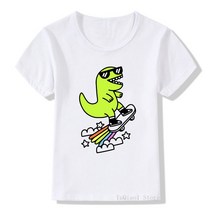 qing 새로운 DIY 키즈 반팔 티셔츠 아동소방관복 반팔티셔츠