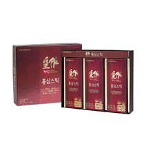 롯데 교회 회사 단체 학교 친구 병문안 황작 홍삼스틱 선물세트 10ml x 30포 (진세노사이드 8mg ) _선물용 봉투 증정 답례 감사 명절 선물세트, 41개