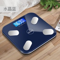 디지탈 몸무게 체지방체중계 신생아 체성분 스마트 계산기 아기 바디 측정기, USB 충전, 블루