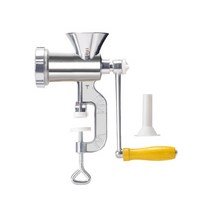 파운터반죽기 수동 고기 Mincer 그라인더 핸드 헬드 푸드 프로세서 쵸퍼 소시지 필러 파스타 메이커 홈 주방 조리 도구, [05] only enema