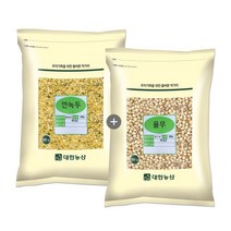 대한농산 국산 깐녹두500g+율무500g, 1세트, 1kg