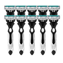 (신보부상) 도루코 PACE6 휴대용 면도기 6중날 1p 일회용, 10p, 1개