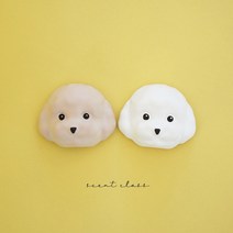 푸들 석고방향제 답례품 차량용 디퓨저 5ml, 헤스페리데스-베이지-매니큐어타입